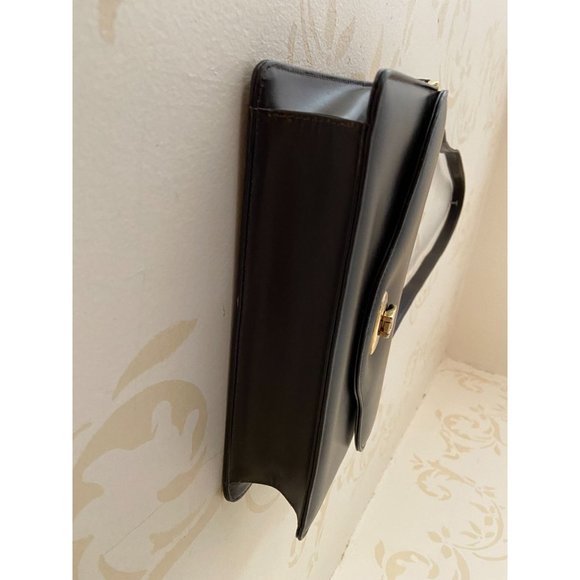 Vintage London Mappin & Webb Leather Handbag Bag - Picture 3 of 10